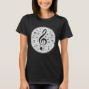 Buscar nota mujer camisetas Profesor de música