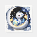 Buscar acuarela digital servilletas Azul