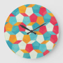 Buscar fondo verde relojes de pared Geométrico