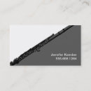 Buscar flautistas tarjetas de visita Músico