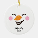 Buscar muñeco de nieve adornos Cualquier niño