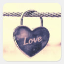 Buscar candados pegatinas Corazón