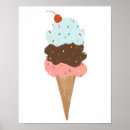 Buscar helados posters Pastel