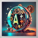 Buscar alfabeto posters Letras