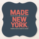Buscar nueva york posavasos Tipografía