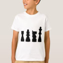 Buscar pedazo niño camisetas Ajedrez