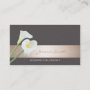 Buscar románticas tarjetas de visita Floral