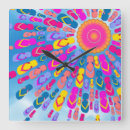 Buscar flip flop relojes de pared Playa