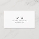 Buscar científico tarjetas de visita Minimalista