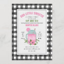 Buscar limonada invitaciones Gingham