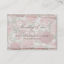 Buscar shabby tarjetas de visita Vintage