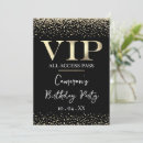 Buscar vip pass invitaciones Negro