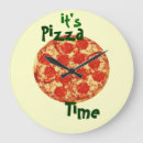 Buscar salchichones relojes de pared Pizzería