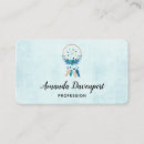 Buscar dreamcatcher tarjetas de visita Boho