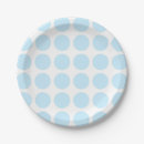 Buscar placas lunares papel platos Azul