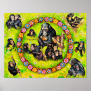 Buscar chimpancés posters Monos