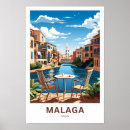 Buscar malaga arte Cartel de viaje