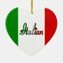 Buscar italiano adornos Rojo