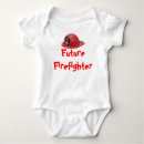 Buscar bombero futuro bebe ropa Fuego