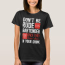 Buscar barman camisetas Grosero