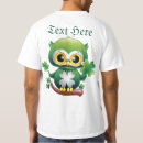Buscar dibujos animados del búho camisetas Pájaro