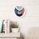 Buscar águilas relojes de pared Estados unidos