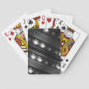 Buscar luz negra barajas de cartas Blanco y negro