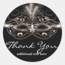 Buscar máscara pegatinas Elegante