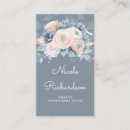 Buscar color del melocotón tarjetas de visita Elegante