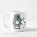 Buscar gato enojado tazas Gatito
