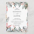 Buscar la palmera boda invitaciones Tropical