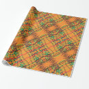 Buscar naranja papel de regalo Único