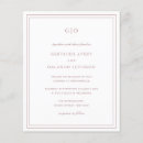 Buscar economía invitaciones Elegante