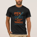 Buscar plumas azules camisetas Para él