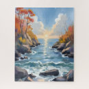Buscar paisaje del otoño puzzles Naturaleza