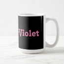 Buscar violeta tazas Para ella