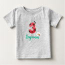 Buscar ladybug bebe camisetas Flor
