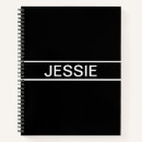 Buscar rayas blancas negras cuadernos General y unisex