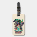 Buscar dc etiquetas para maletas Liga de justicia