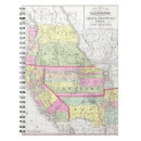 Buscar mapa antiguo libretas Estados unidos occidentales