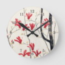 Buscar woodblock relojes de pared Vintage