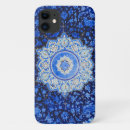 Buscar mandala azul iphone fundas Geométrico
