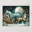 Buscar trineo postales Ciervo