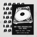 Buscar tocadiscos invitaciones Música