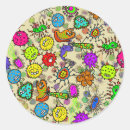 Buscar bacterias divertidas pegatinas General y unisex