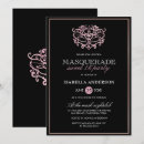 Buscar masquerade invitaciones Fiesta