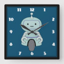Buscar ciencia ficción relojes de pared Robot