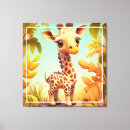 Buscar jirafa lienzos Vida salvaje