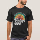 Buscar cumpleaños 1999 camisetas Clásico