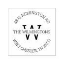 Buscar monograma sellos caucho Moderna